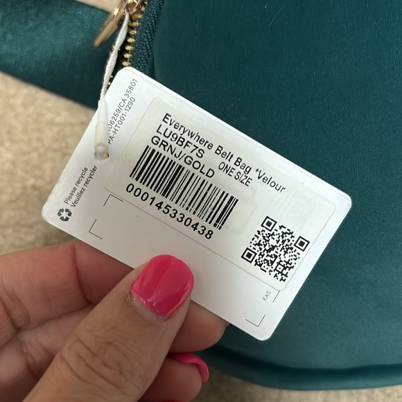 NWT Lululemon Velour Everywhere Belt Bag - Picture 9 of 10